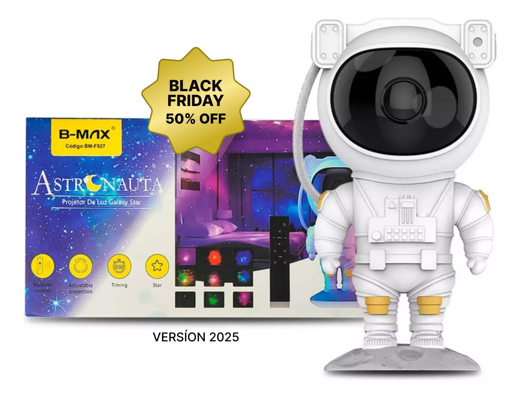 (BLACK FRIDAY - 50%OFF) Proyector De Galaxias Astronauta