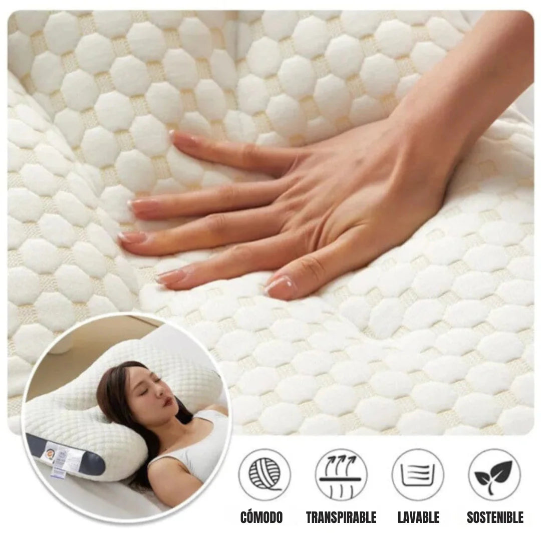 (BLACK FRIDAY - 50%OFF) Almohada Ortopedica Cervical Sueño Vital