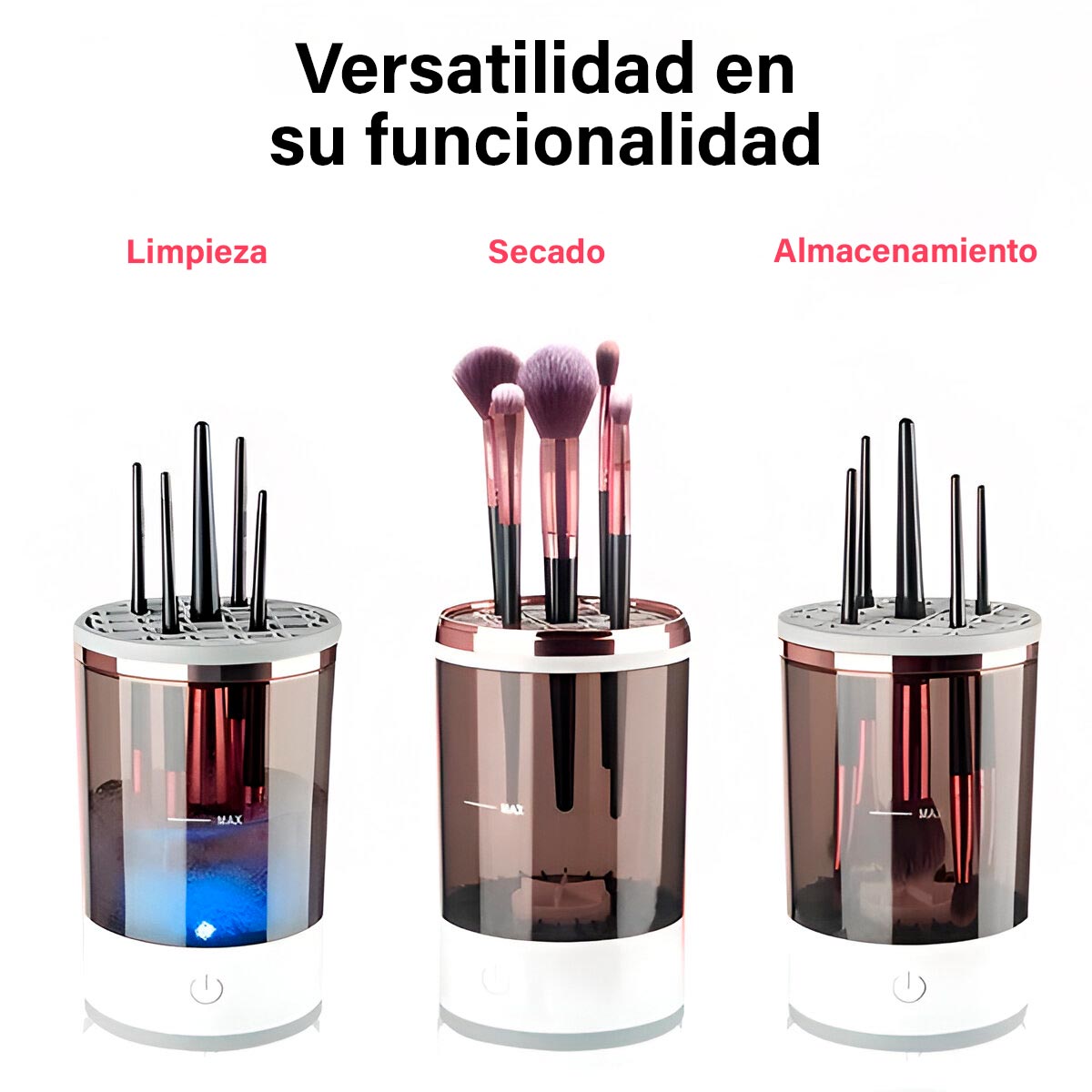 (BLACK FRIDAY) Limpiador de Brochas de Maquillaje PRO